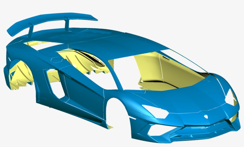 Lamborghini Aventador Superveloce A Surface Scan, transparent png download