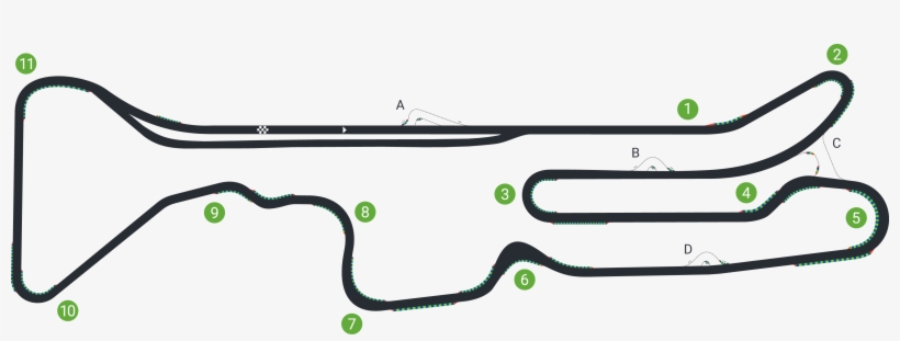 Trazado Curvas Circuito De Calafat, transparent png download