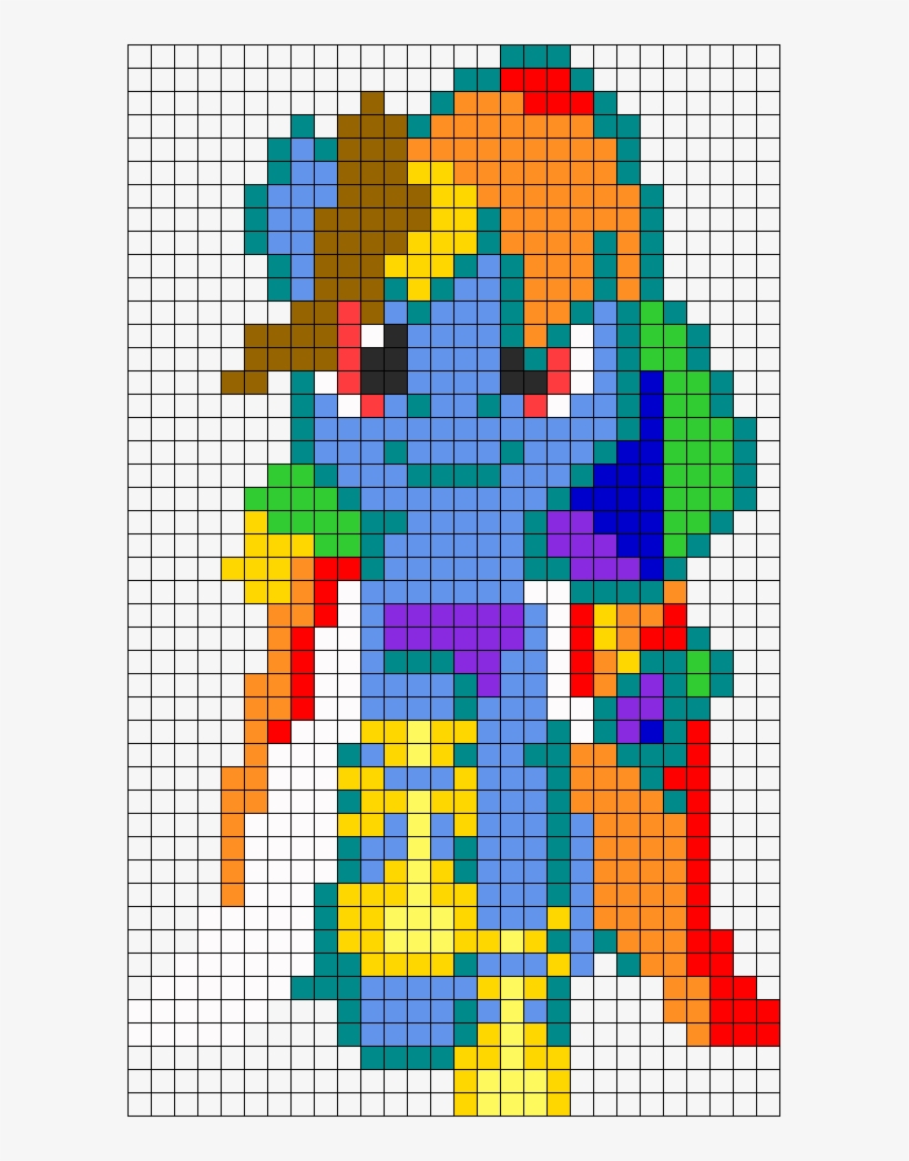 Mlp Gala Front Rainbow Dash, transparent png download