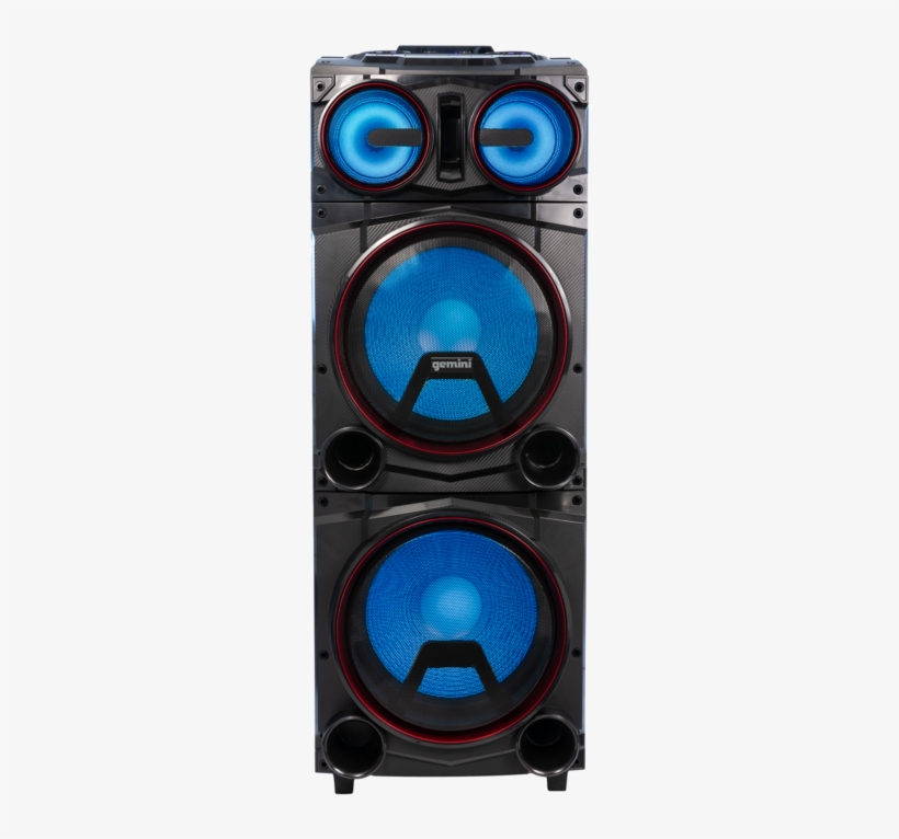 Dual 15” Bluetooth Party System, transparent png download