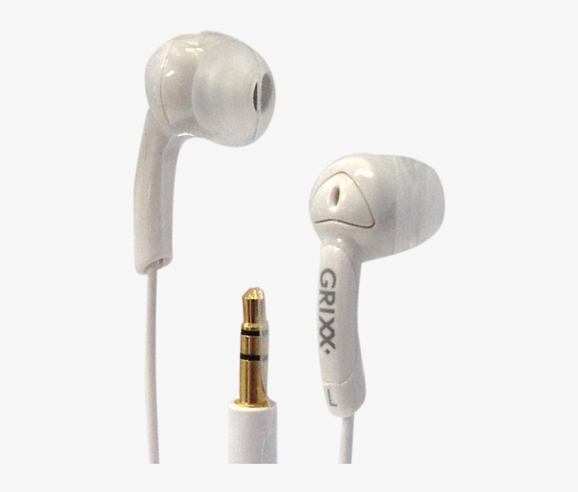 Auriculares Grixx Interno Blanco G129473, transparent png download