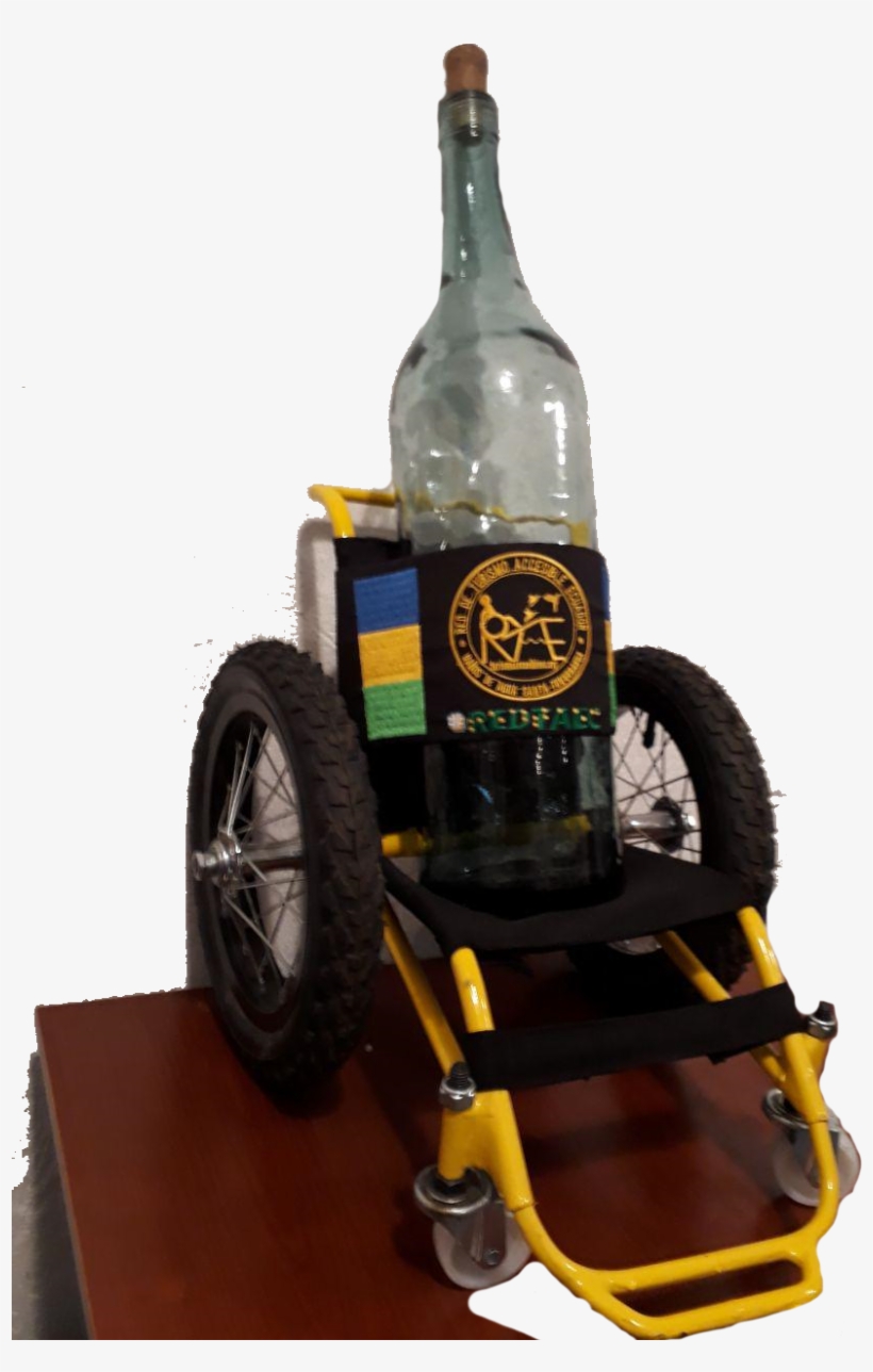 Mini-silla Portadora De Vinos Con Botella De Colección, transparent png download