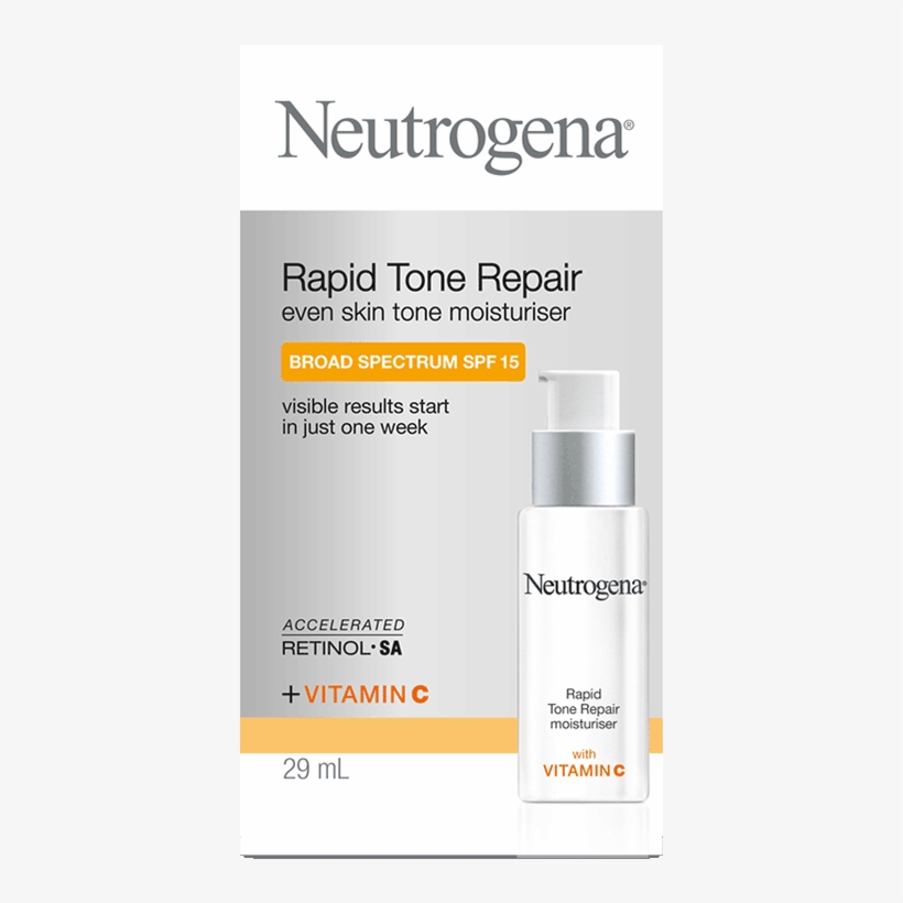 Neutrogena® Rapid Tone Repair Day Moisturiser Spf15, transparent png download