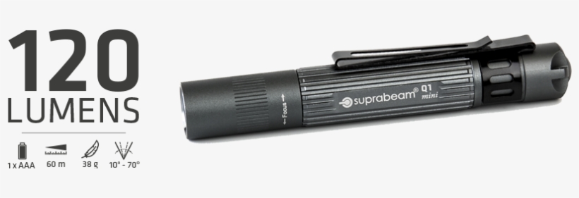 Q1 Mini Pen Torch / Flashlight, transparent png download