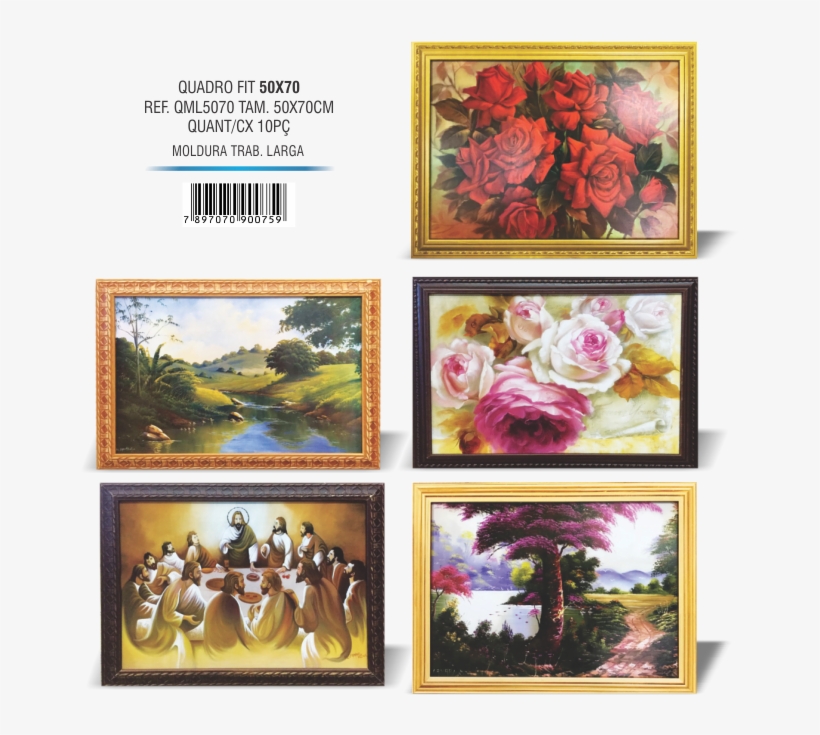 Quadro Fit 50x70png, transparent png download