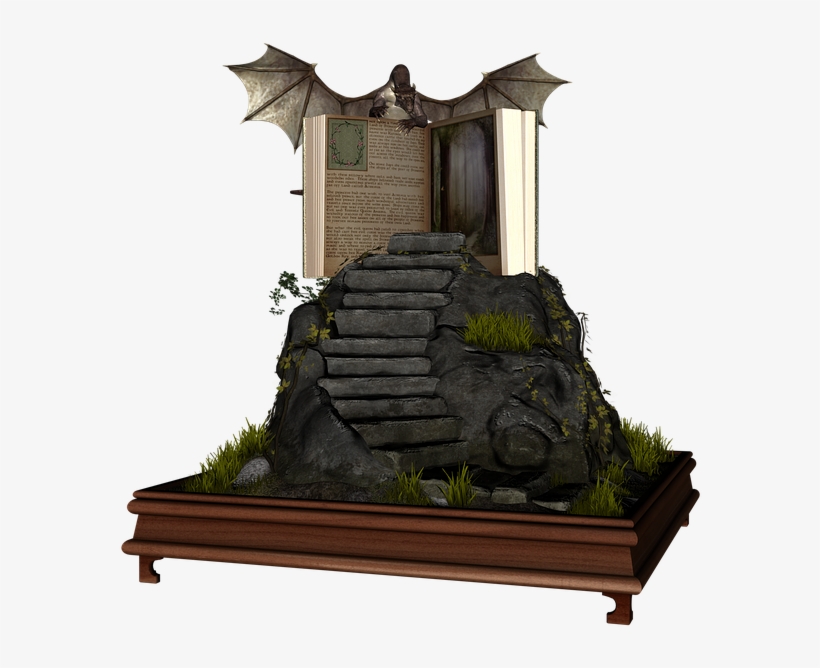 Dragon, Book, Fairy Tales, Fire-breathing Dragon, transparent png download