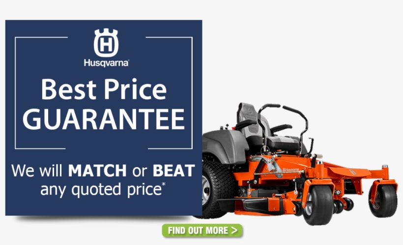 Husqvarna Best Price Guarantee Banner, transparent png download