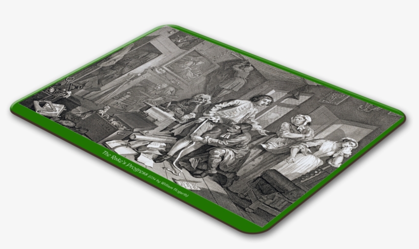 The Rake's Progress Table Place Mat Snowgooseandlily, transparent png download