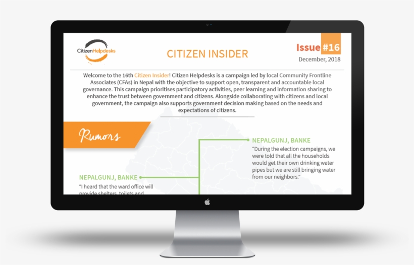 Citizen Helpdesks Is A Campaign Led By Local Community, transparent png download