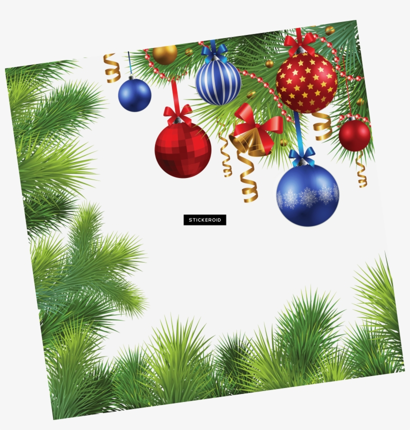 Christmas Deco Frame, transparent png download