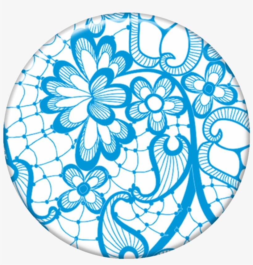 Pop Selfie Renda Azul, transparent png download