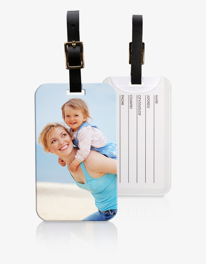Acrylic Print Luggage Tags, transparent png download