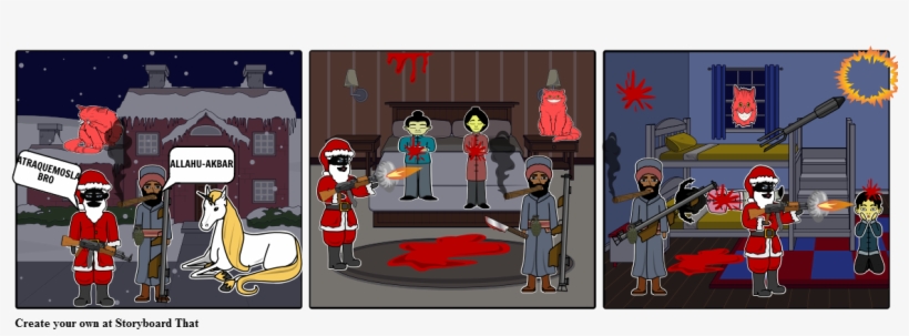 Papa Noel En Accion, transparent png download