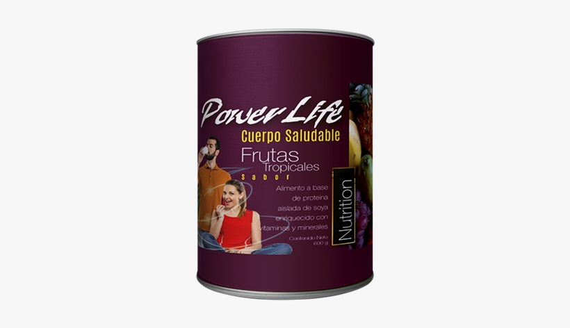 Power Life Nutrition 600 G Frutas Tropicales, transparent png download