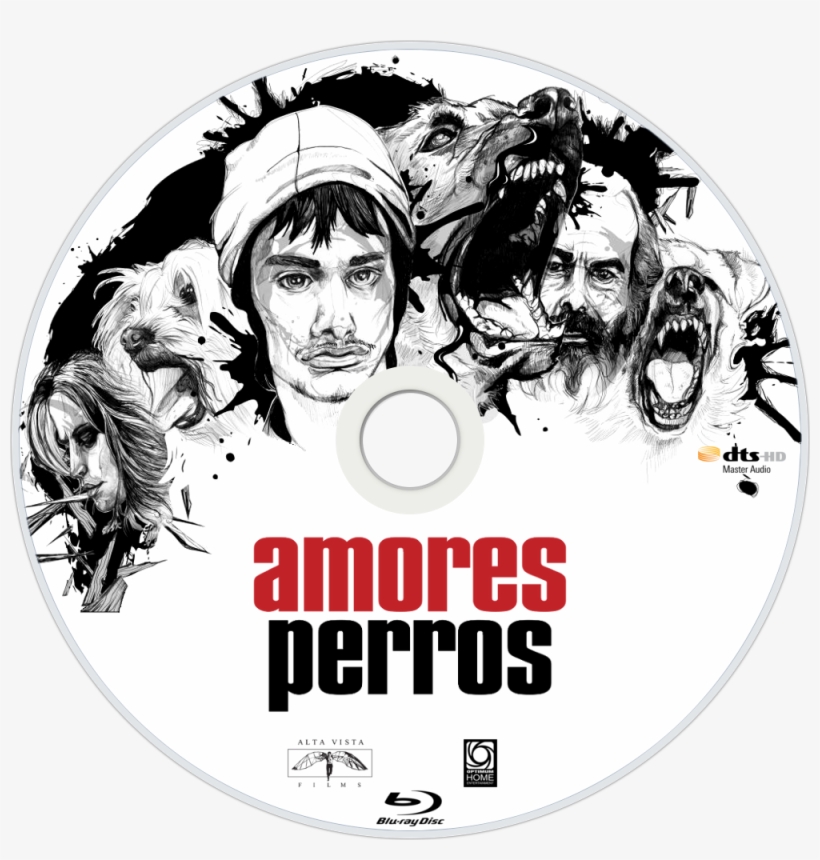Amores Perros Bluray Disc Image, transparent png download