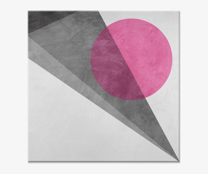 Azulejo Ponta Cinza E Círculo Rosa De Renato Kolbergna, transparent png download