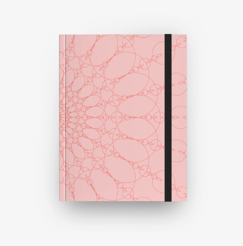 Caderno Círculo Fractal Rosa De Sandro Miccolina, transparent png download