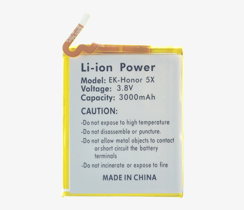 Huawei Honor 5x Battery Replacement, transparent png download