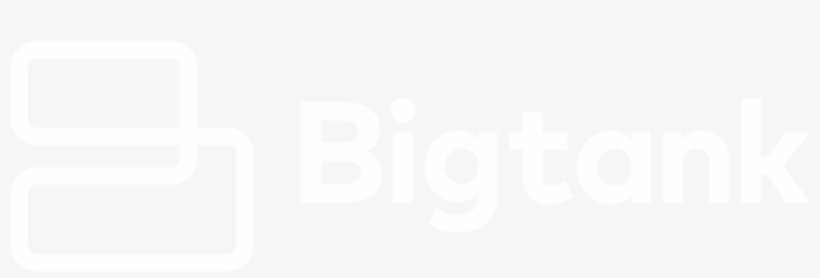 Bigtank Logo White, transparent png download