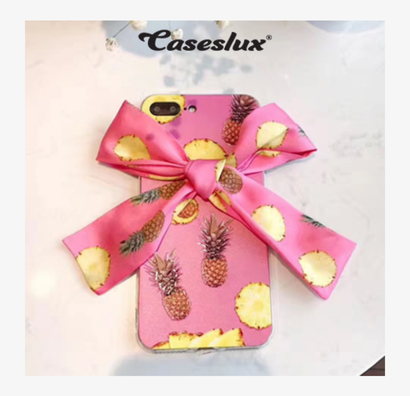 Pink Pineapple Ribbon, transparent png download
