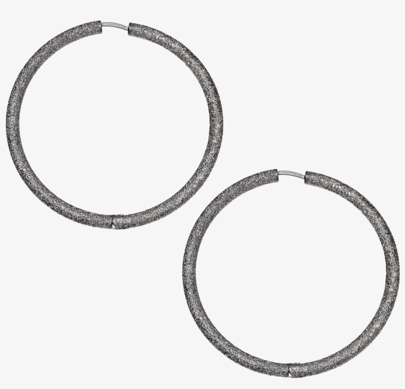 Florentine Finish Extra Large Thick Round Hoop Earrings, transparent png download