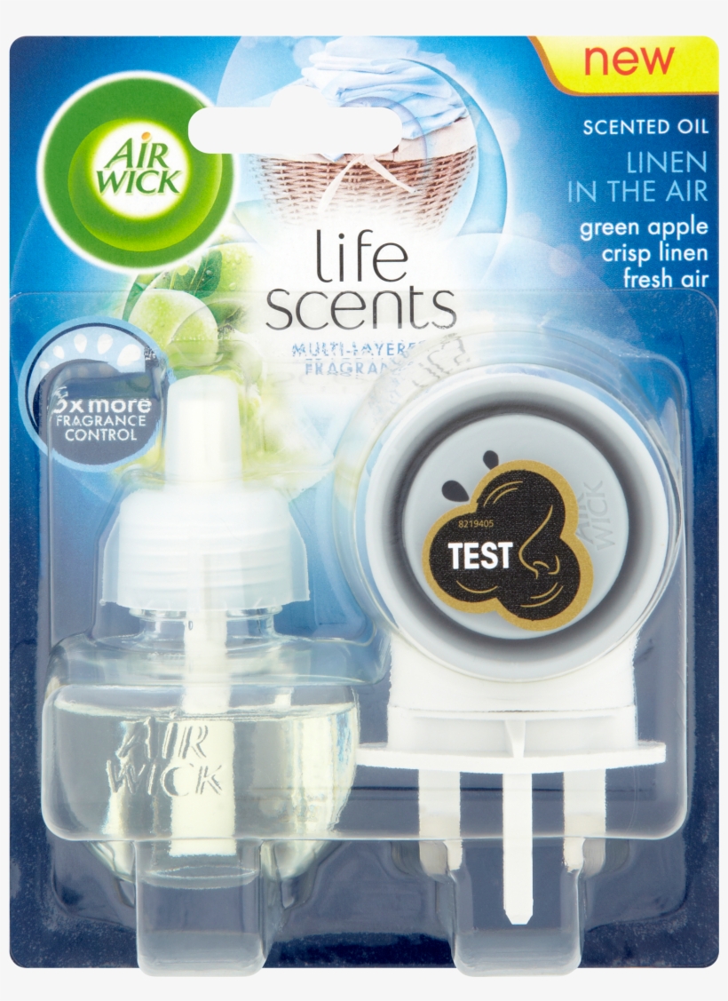 Air Wick Plug-in Kit Life Scents™ Linen In The Air, transparent png download