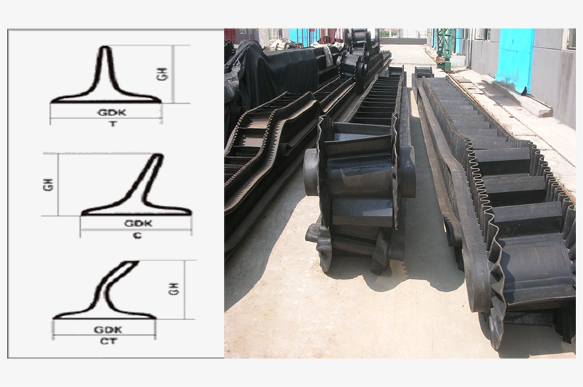 Corrugated Conveyor Belt, transparent png download