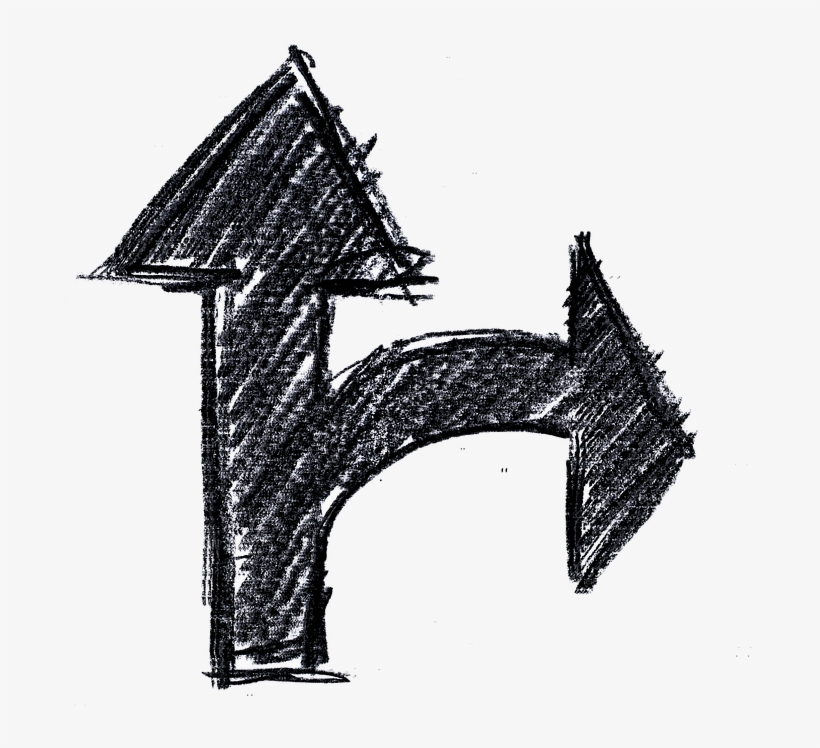 Arrow, Hand Labor, Right, Turn, Straight, Direction, transparent png download
