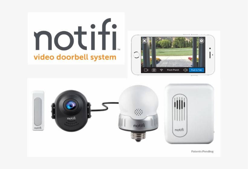 Notifi Video Doorbell System, transparent png download