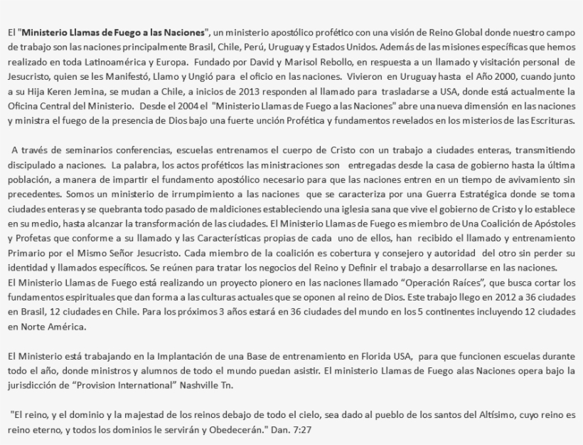 El "ministerio Llamas De Fuego A Las Naciones\, transparent png download