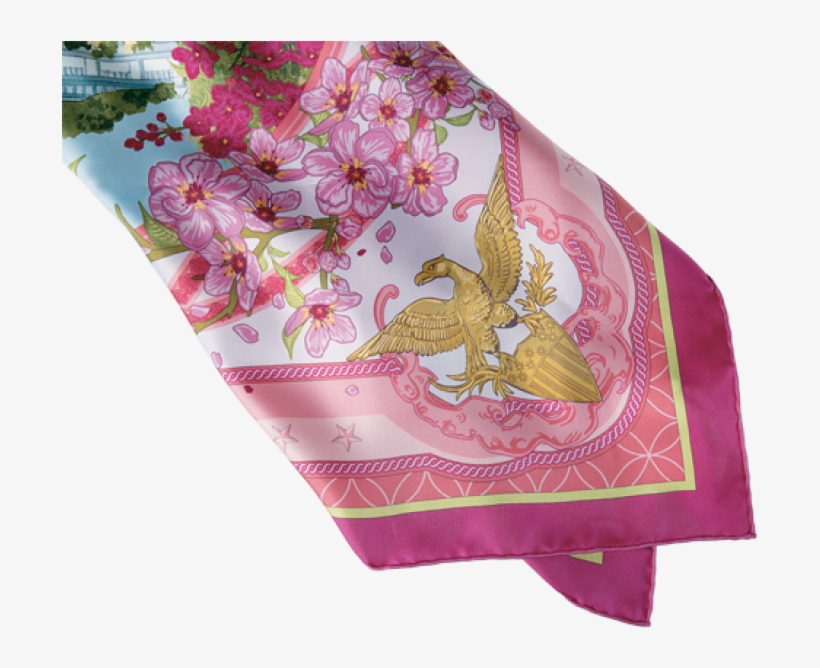 More Views - Cherry Blossom Scarves, transparent png download