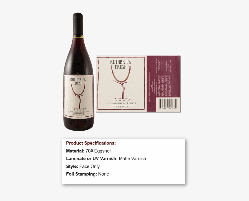 Maroon Watercolor Graphic On Eggshell Rothbrick Crush - Wine, transparent png download