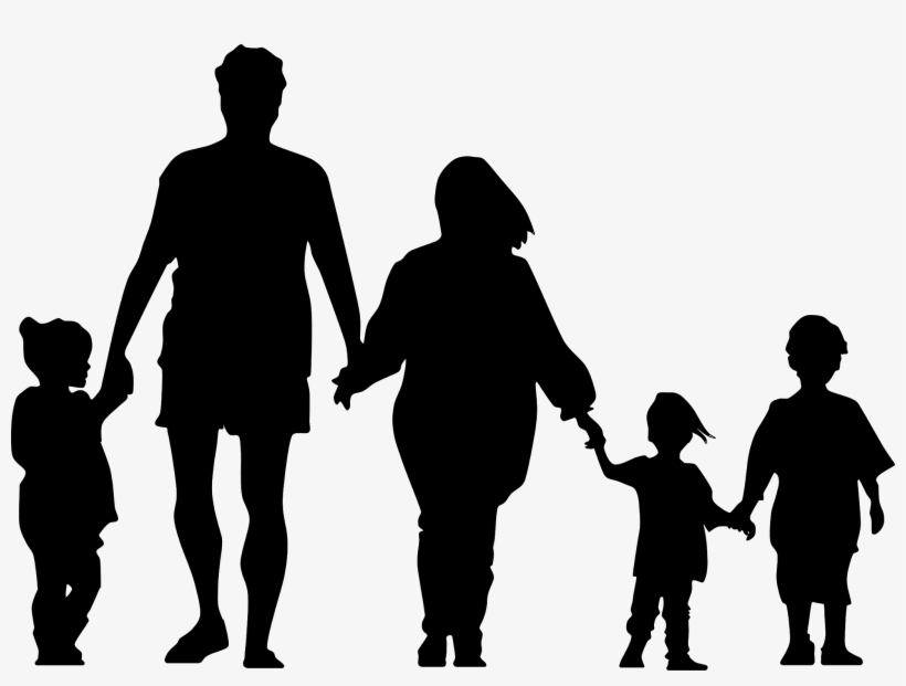 Family Silhouette - Don't Hug Your Mother [book], transparent png download