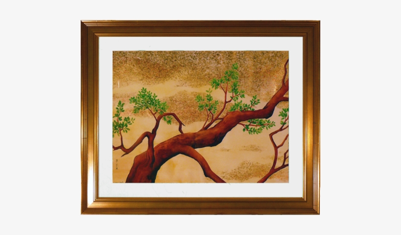 Watercolor Painting Of A Manzanita On A Bright, Early - Watercolor Painting, transparent png download
