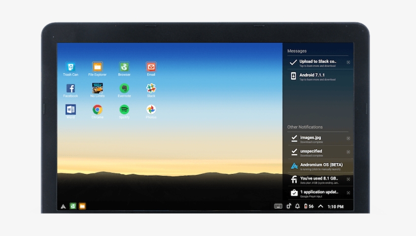 With Superbook, Your Android Phone Is Finally Your - Operating System, transparent png download
