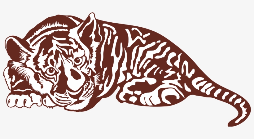 Tiger Cub - Tiger Cub Outline, transparent png download