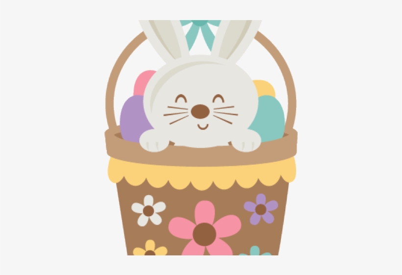 Easter Bunny Free On Dumielauxepices Net Png - Easter Hamper Cartoon, transparent png download