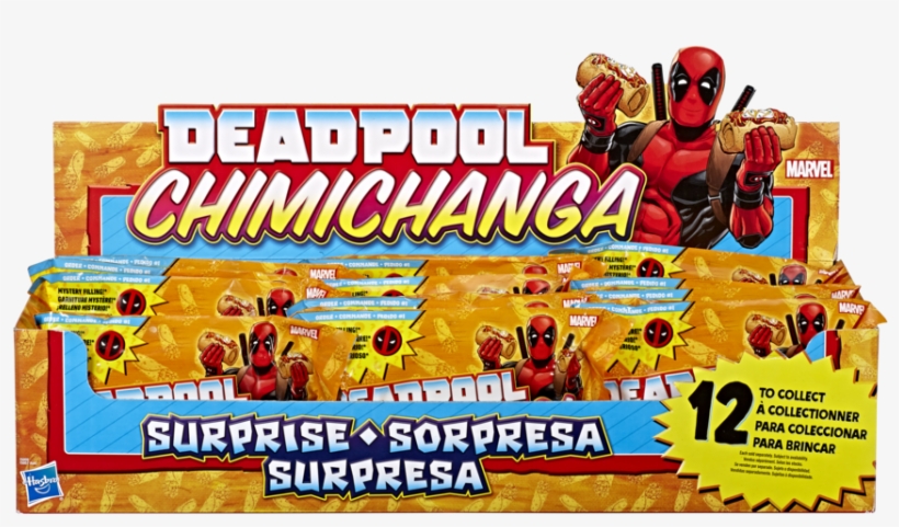 01 Of - Deadpool Chimichanga Surprise Figures, transparent png download