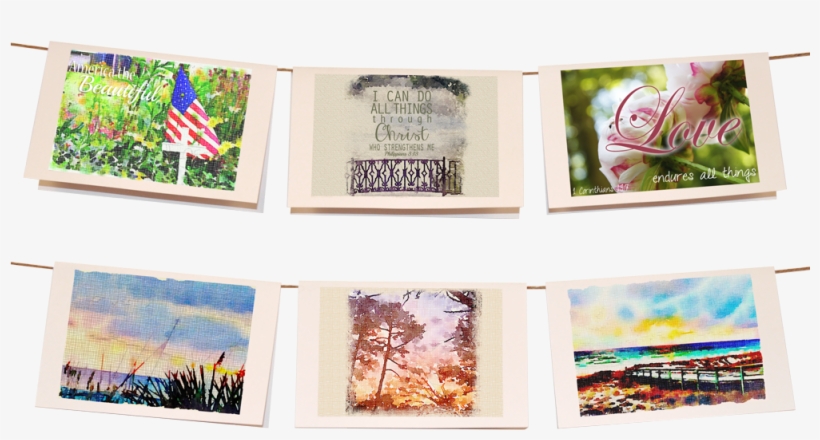 Watercolor Photography Collection Stationery Set Of - Painting, transparent png download