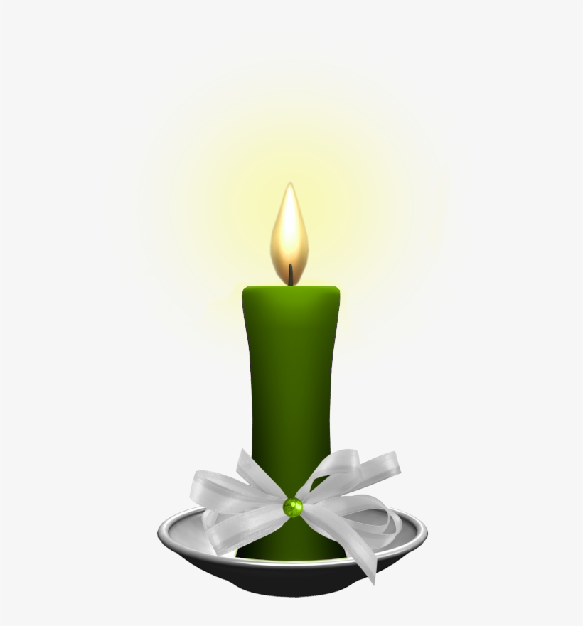 Sd Ntg Candle - Green Candle Png, transparent png download