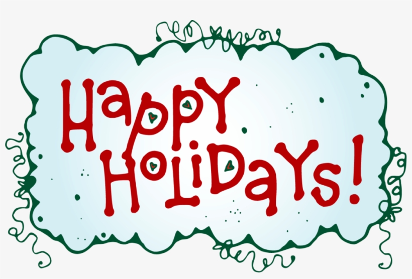 Nice Happy Holidays - Glogster, transparent png download
