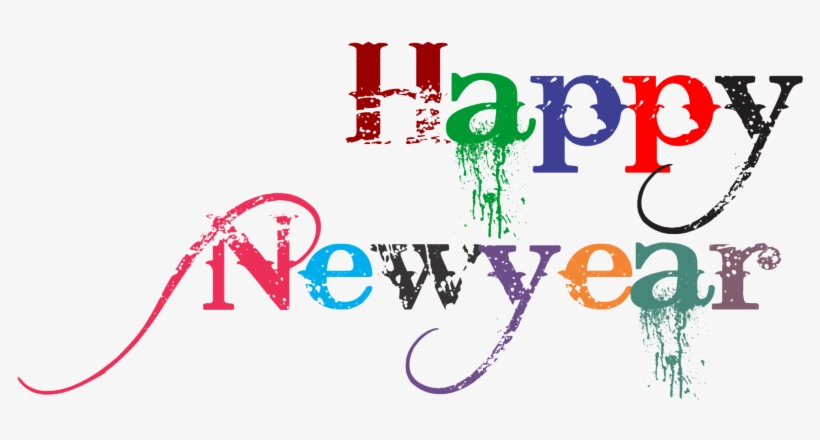 Happy New Year - Happy New Year Logo Png, transparent png download