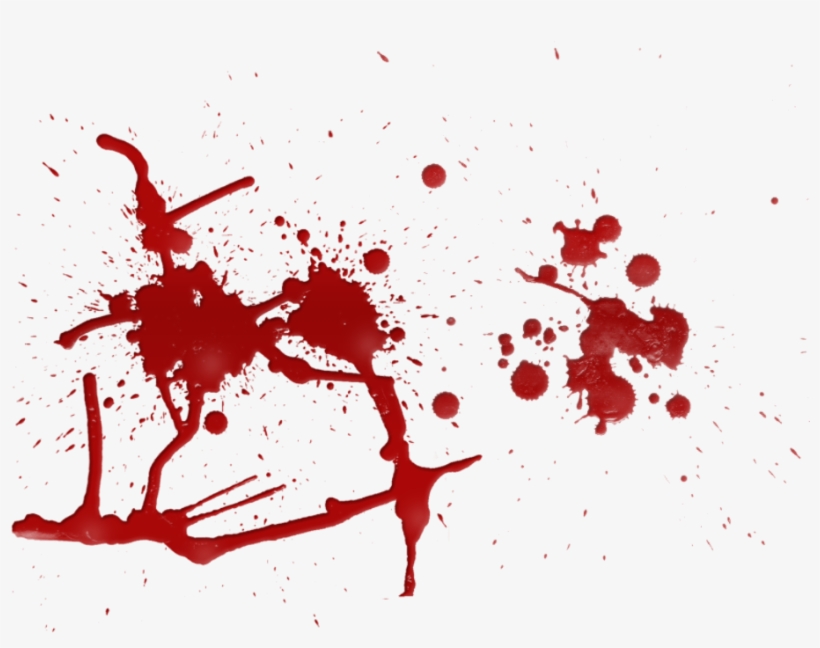 Realistic Dripping Blood Png For Kids - Blood On The Wall, transparent png download