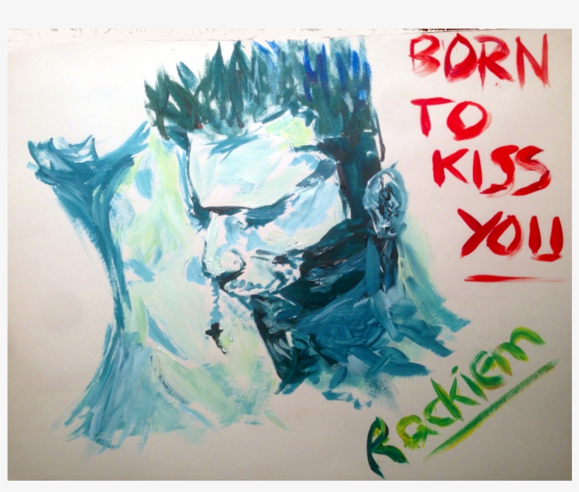 "i Was Born To Kiss You" Https - Visual Arts, transparent png download