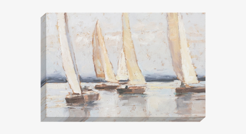 Sailing Ii - Gallery Wrap - Limited Edition: Sailing At Dusk Ii By Ethan Harper, transparent png download