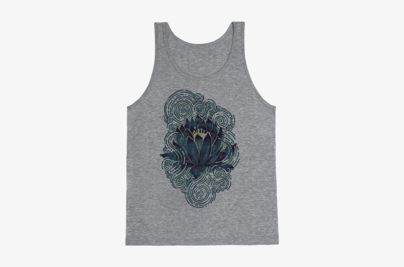Lotus Flower Tank Top - If You Don't Like Star Trek Then You Need To Get The, transparent png download