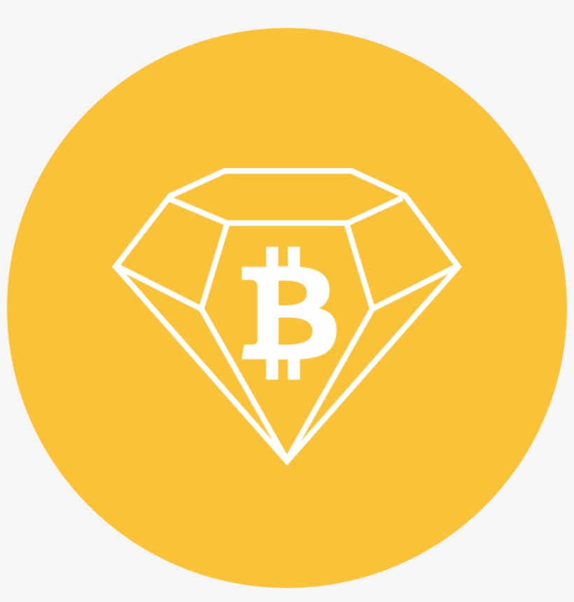 Download Svg Download Png - Bitcoin Diamond Icon, transparent png download