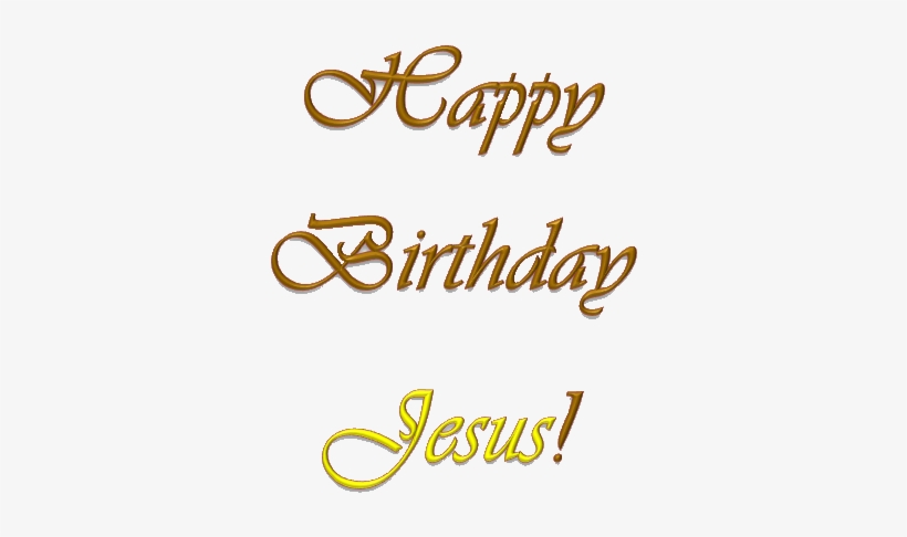 Happy Birthday Jesus - Happy Birthday Jesus Png, transparent png download
