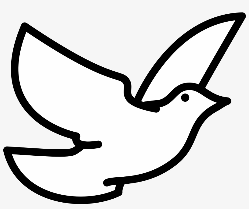 Flying Dove Svg Clip Arts 600 X 480 Px, transparent png download