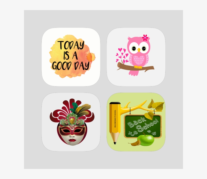 Ultimate Watercolor With Bird And School Stickers On - Pink Girl Valentine's Day Owl T-shirt Bodysuit Pink, transparent png download